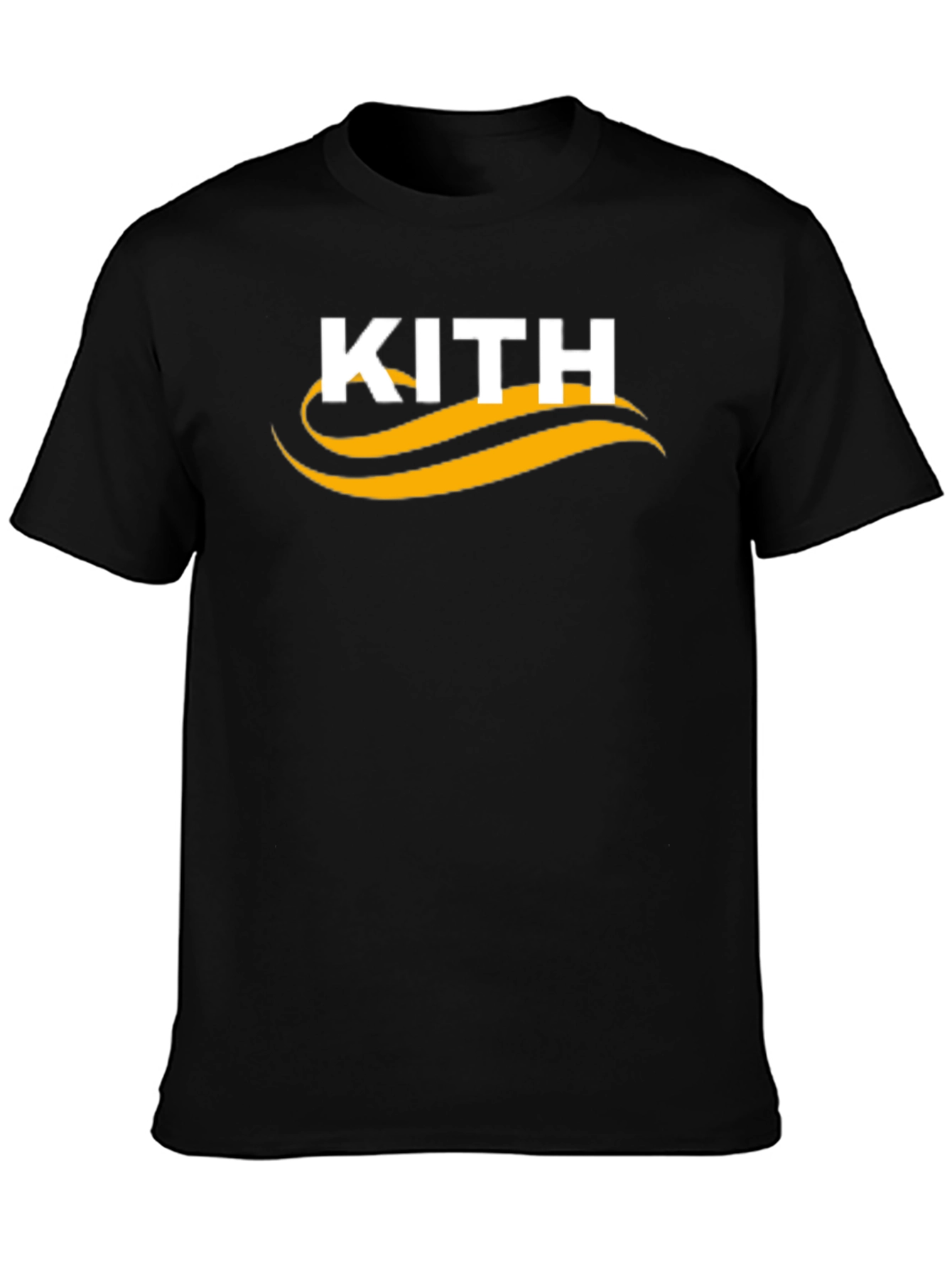 KITH Logo Black T-Shirt: Stylish & Comfortable