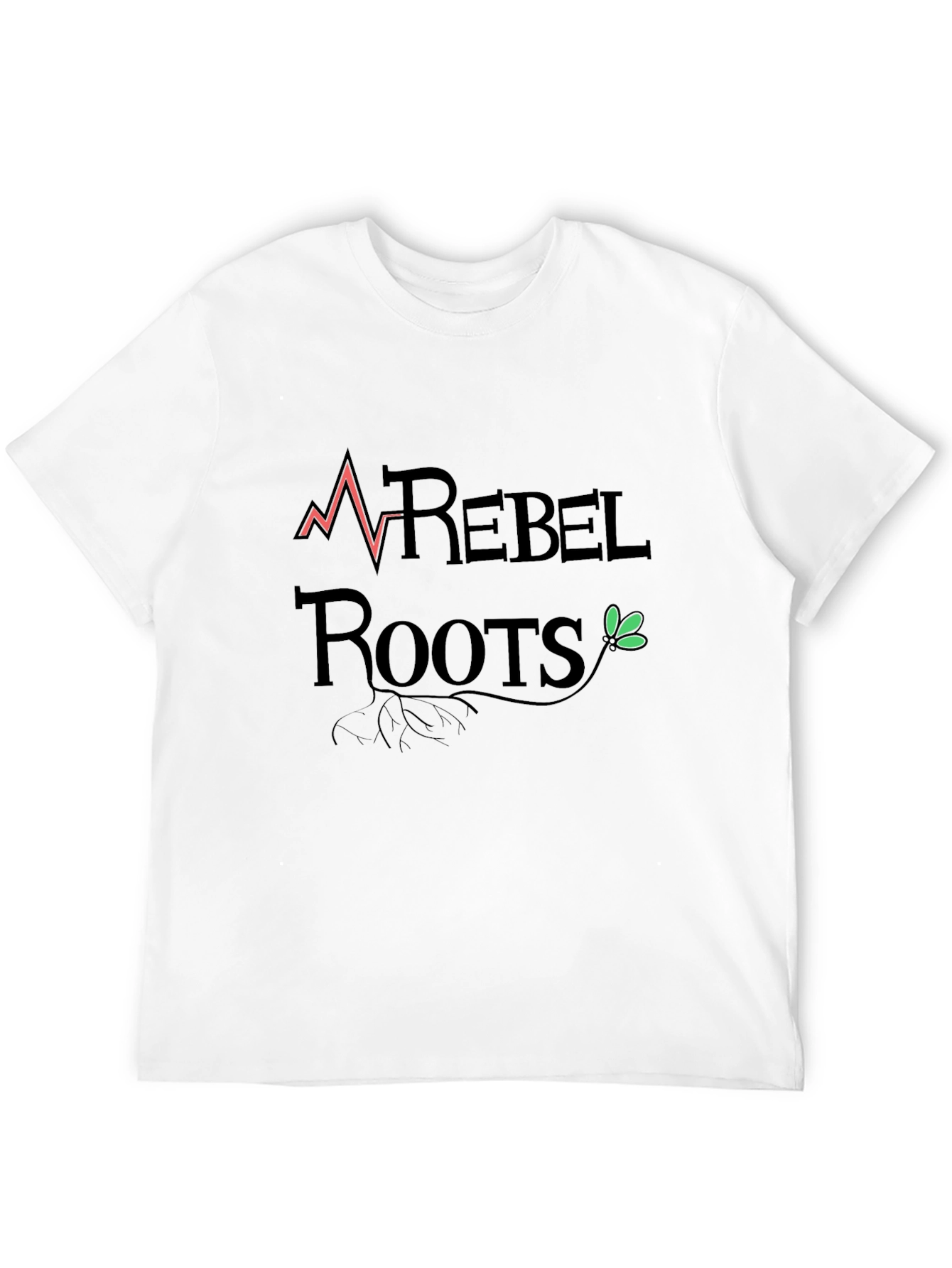 Rebel Roots Graphic Tee - Bold Statement Shirt
