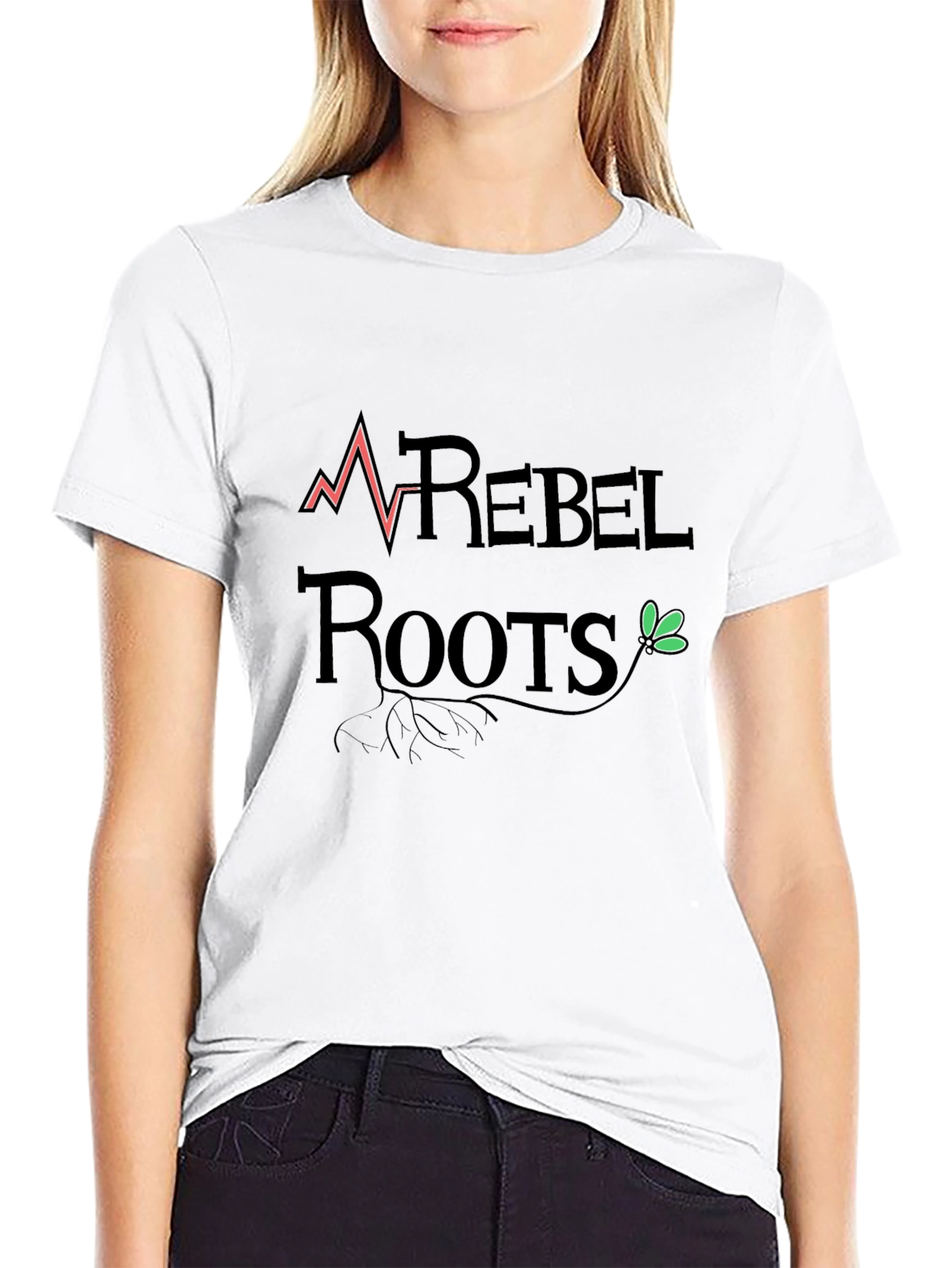 Rebel Roots Graphic Tee - Bold Statement Shirt