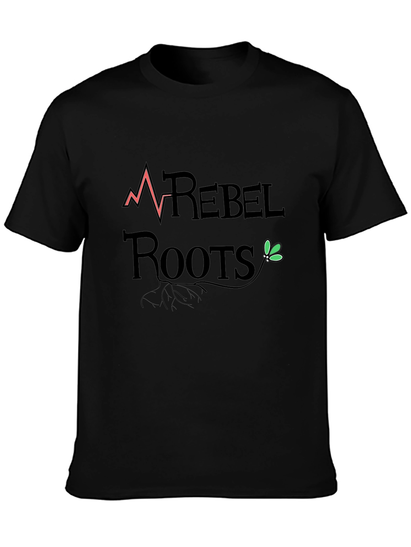 Rebel Roots Graphic Tee - Bold Statement Shirt