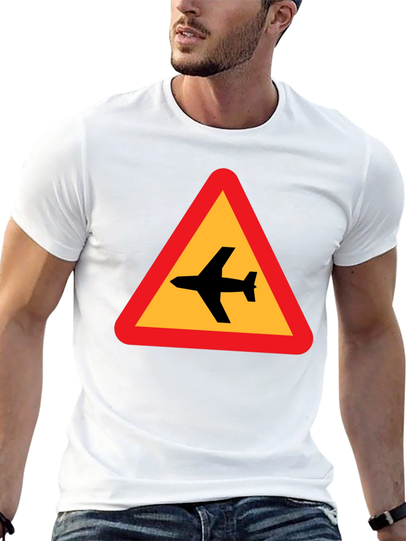 Airport Warning T-Shirt - Funny Aviation Tee