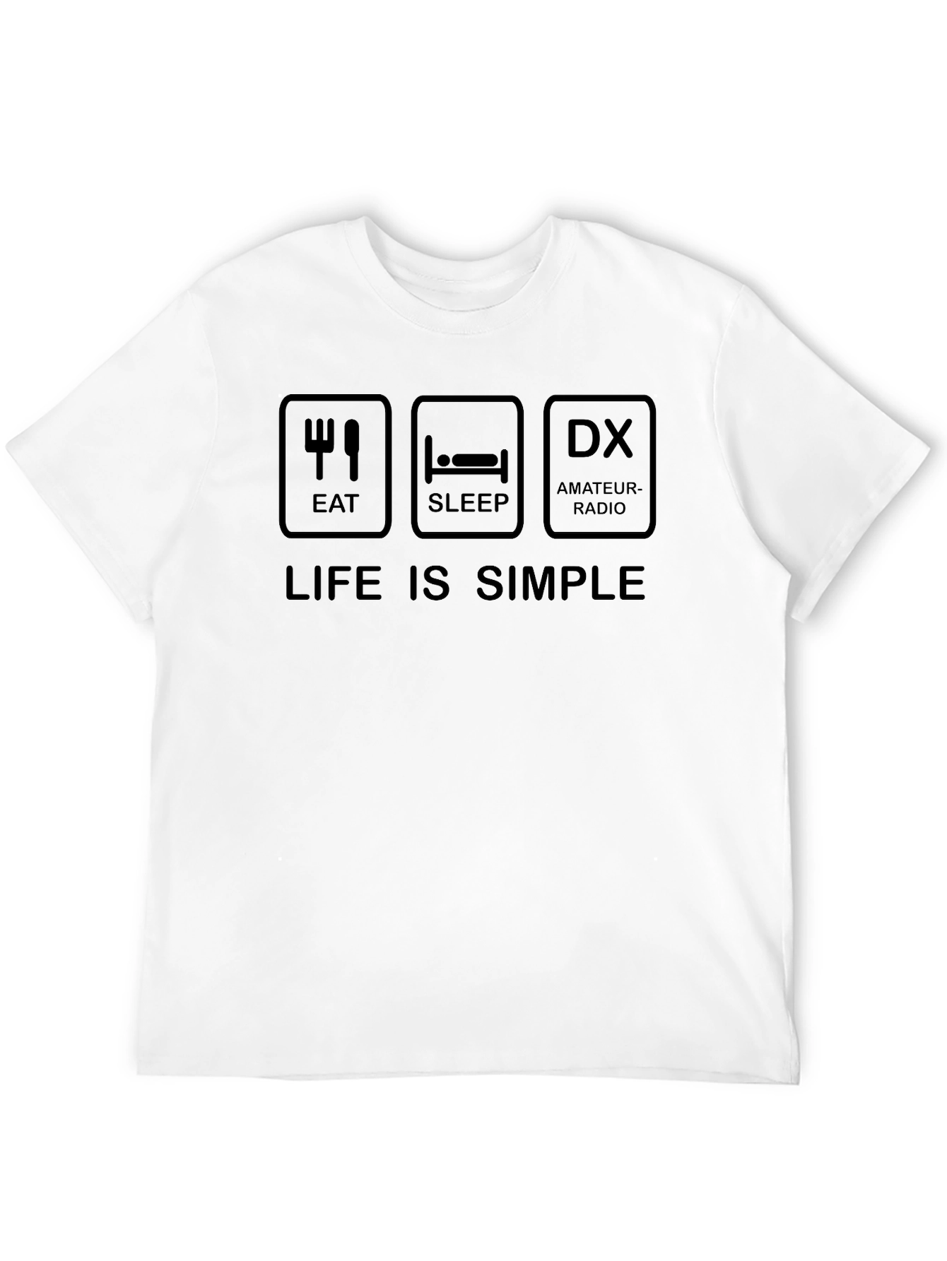 Eat Sleep DX Amateur Radio T-Shirt