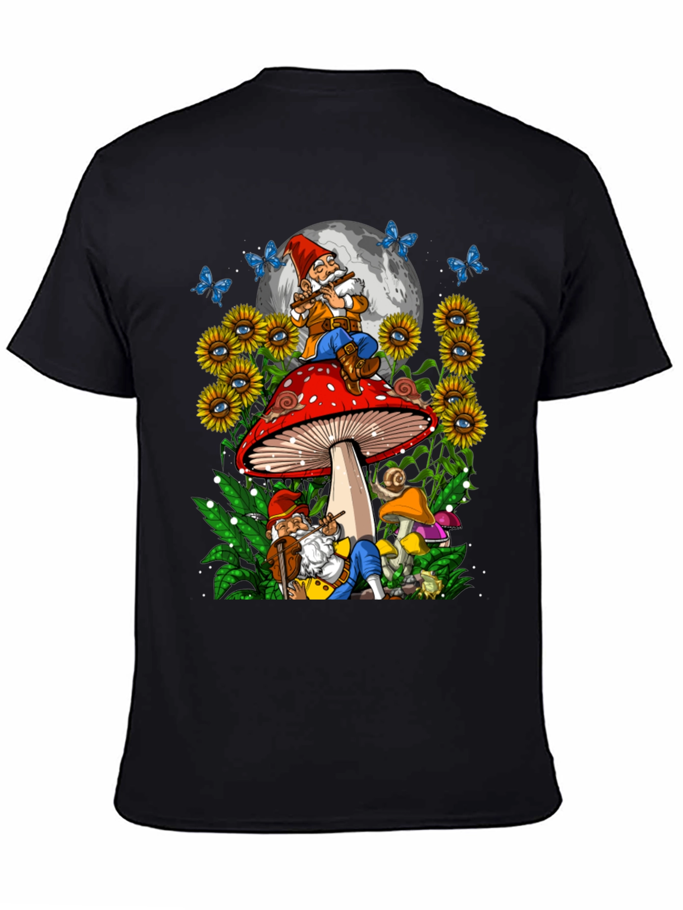 Whimsical Gnome Mushroom T-Shirt