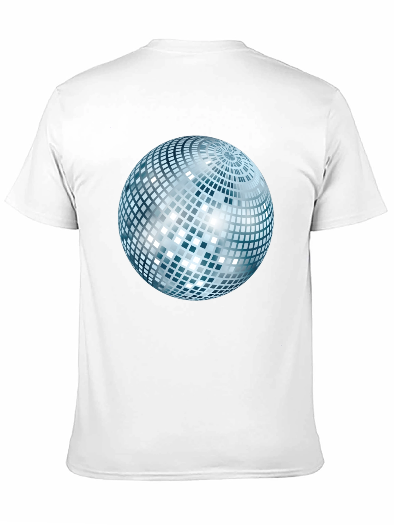 Disco Ball Graphic Black T-Shirt
