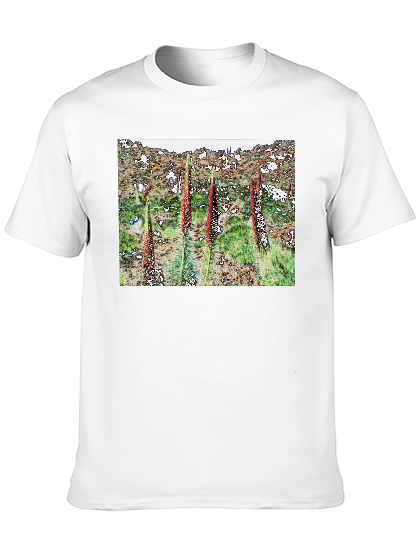 Botanical T-Shirt - Unique Floral Design