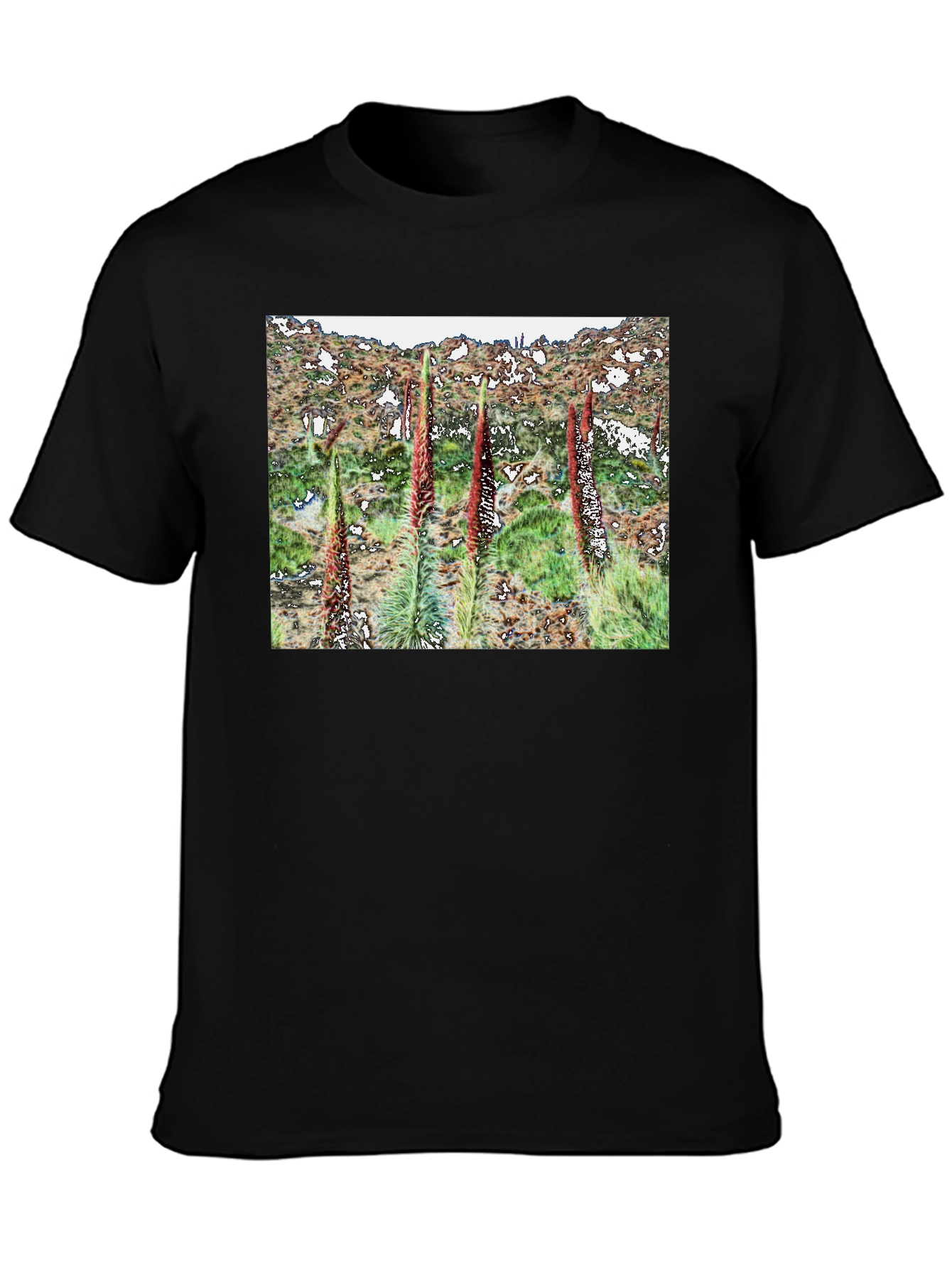 Botanical T-Shirt - Unique Floral Design