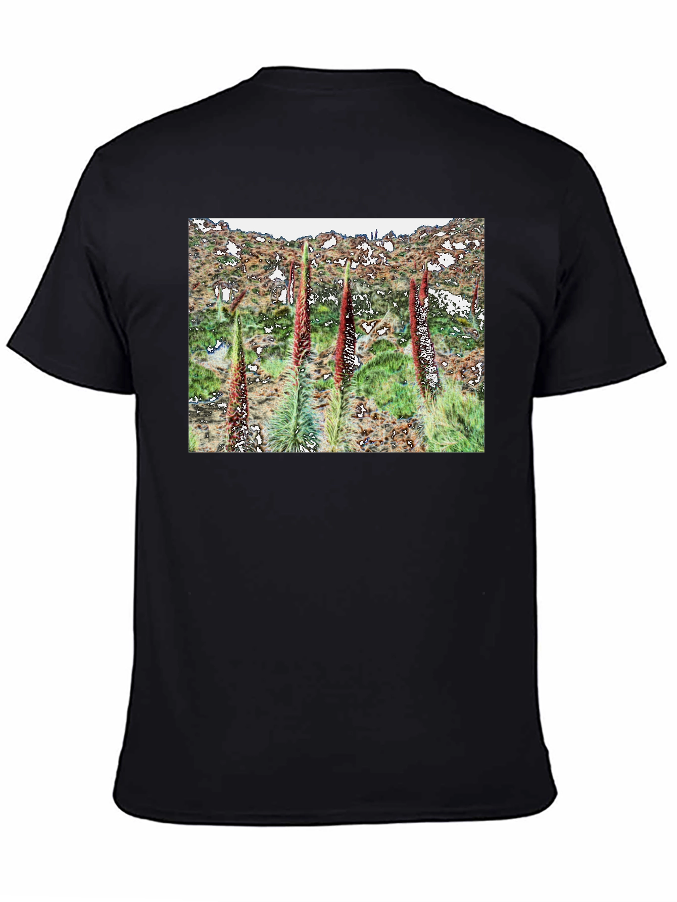 Botanical T-Shirt - Unique Floral Design