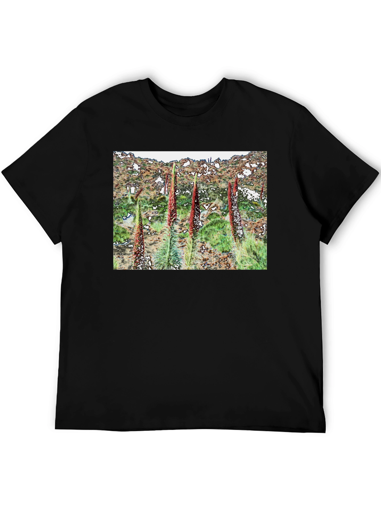 Botanical T-Shirt - Unique Floral Design