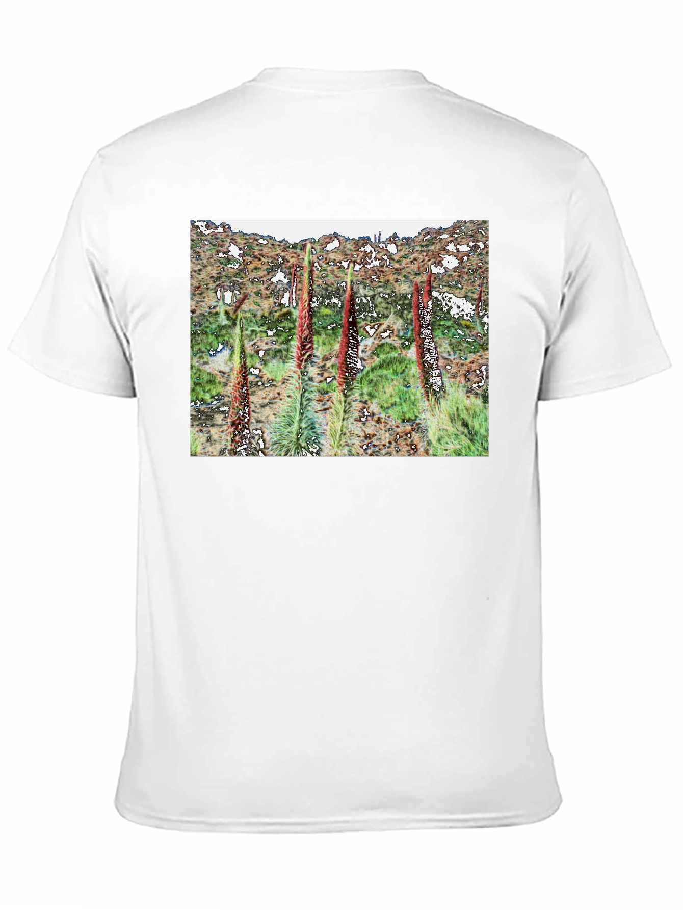 Botanical T-Shirt - Unique Floral Design