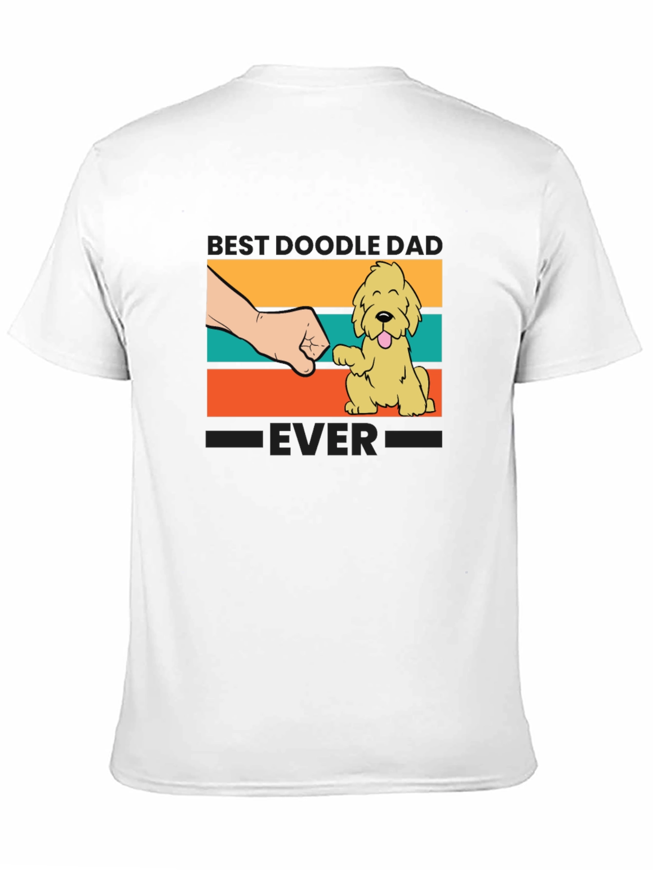 Best Doodle Dad Ever T-Shirt - Cute Dog Design