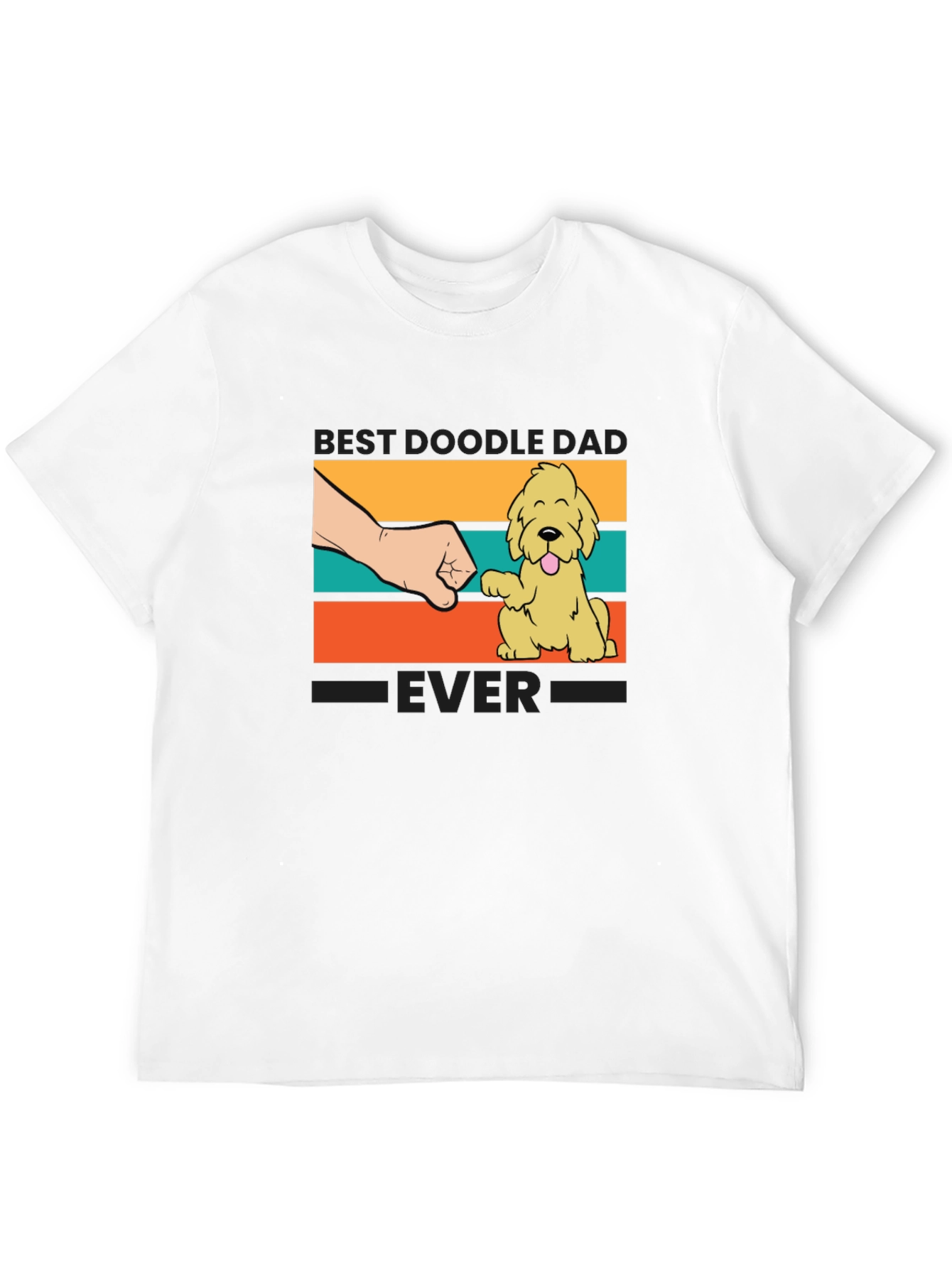 Best Doodle Dad Ever T-Shirt - Cute Dog Design