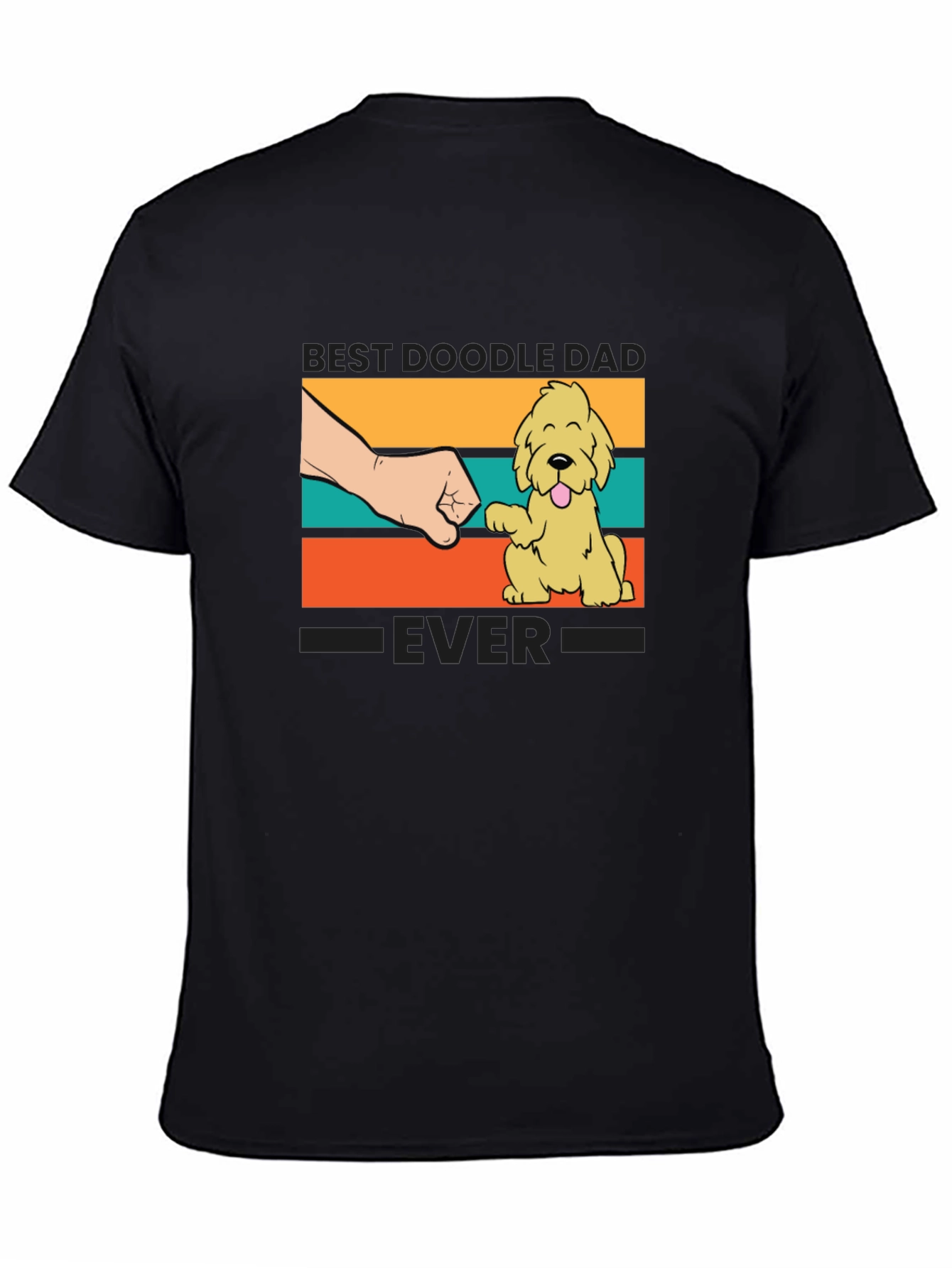 Best Doodle Dad Ever T-Shirt - Cute Dog Design
