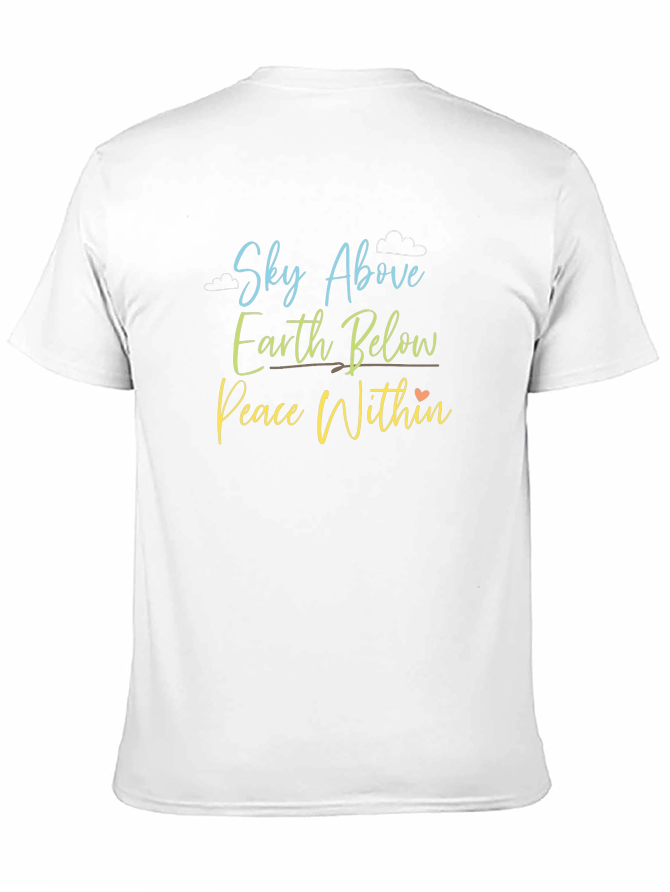Sky Above Earth Below Peace Within Graphic Tee