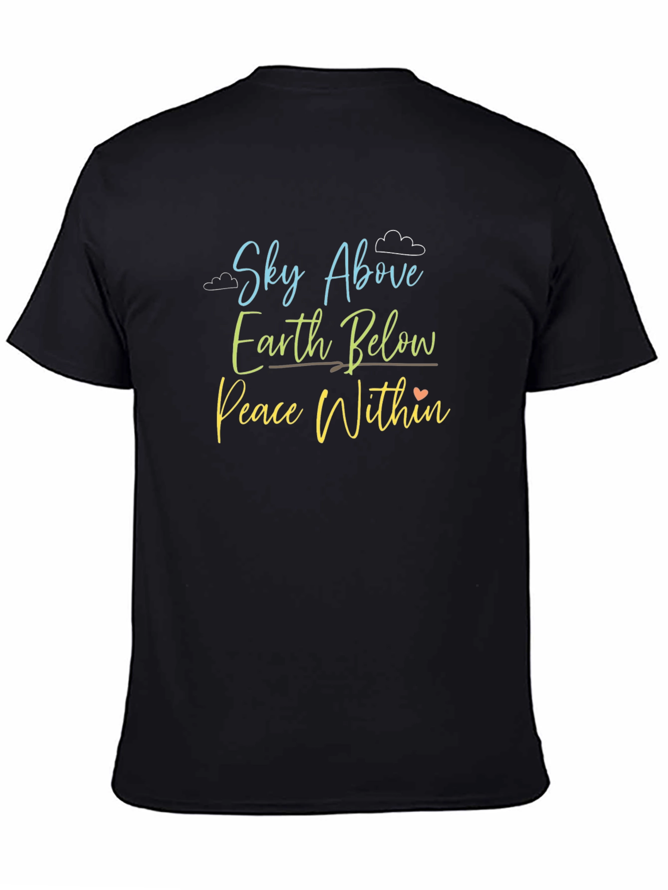 Sky Above Earth Below Peace Within Graphic Tee