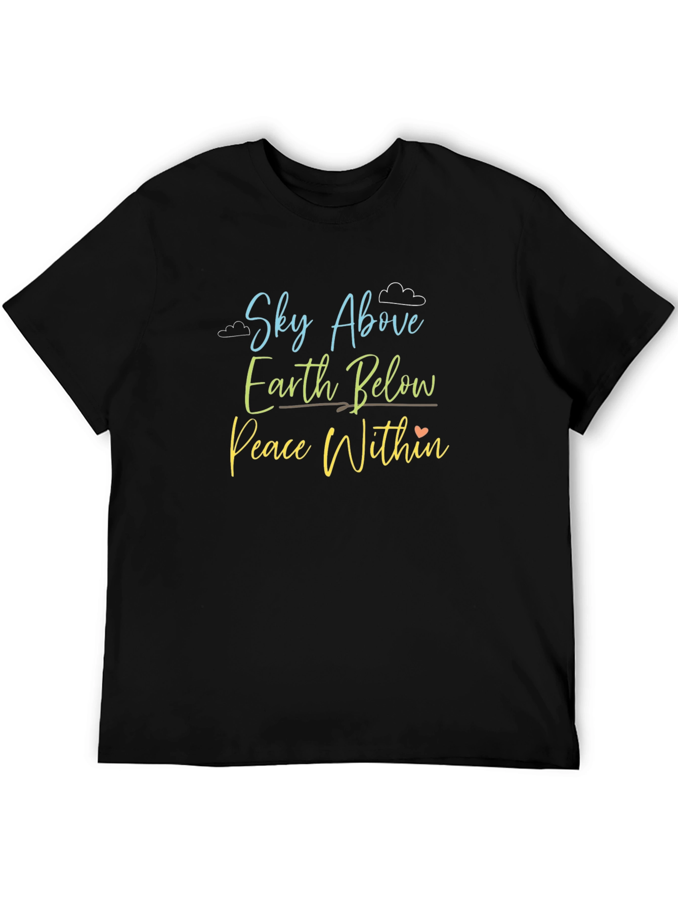 Sky Above Earth Below Peace Within Graphic Tee