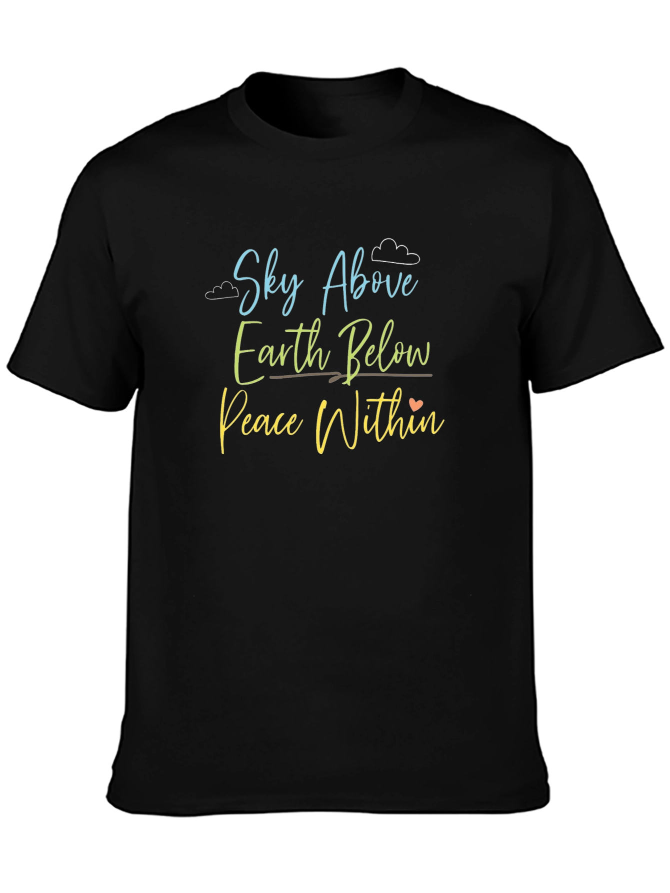 Sky Above Earth Below Peace Within Graphic Tee
