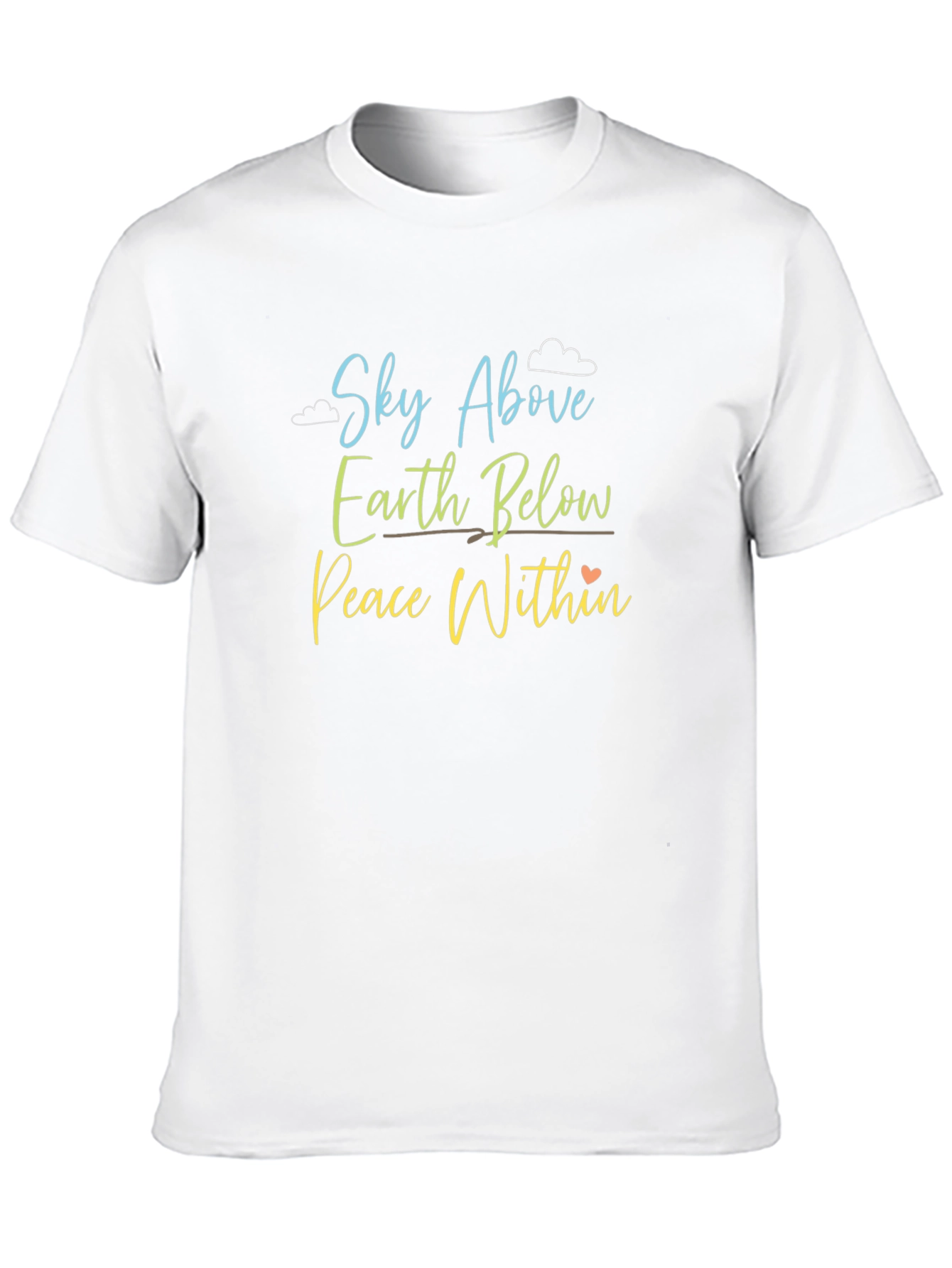 Sky Above Earth Below Peace Within Graphic Tee