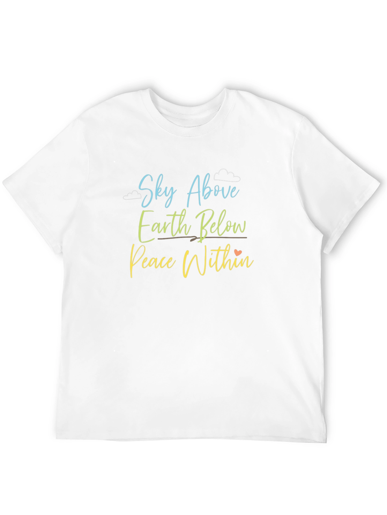 Sky Above Earth Below Peace Within Graphic Tee