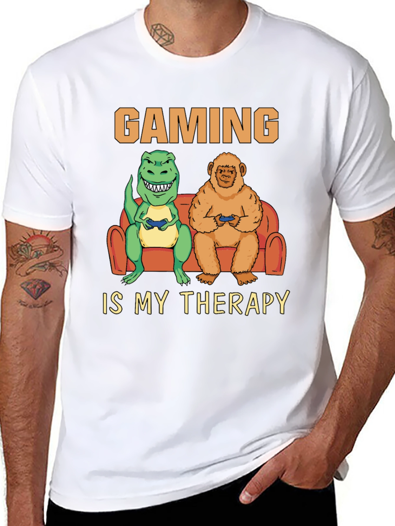 Gaming is My Therapy T-Shirt