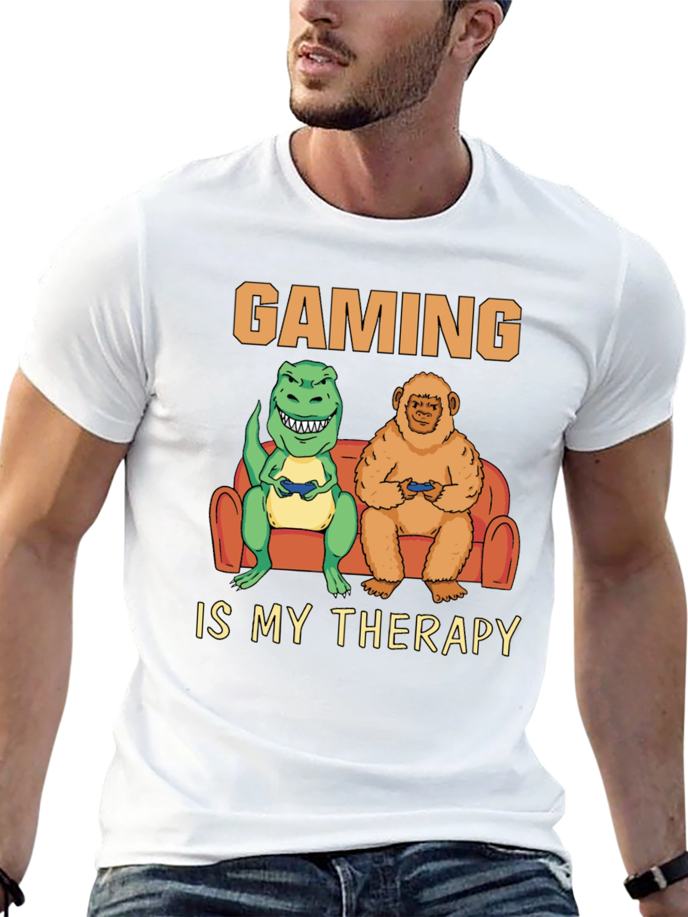 Gaming is My Therapy T-Shirt