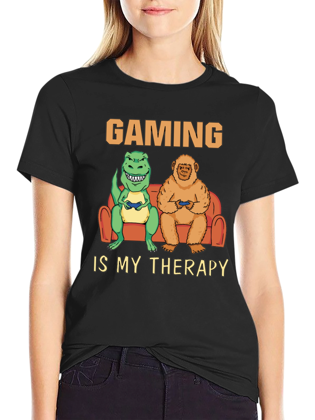Gaming is My Therapy T-Shirt