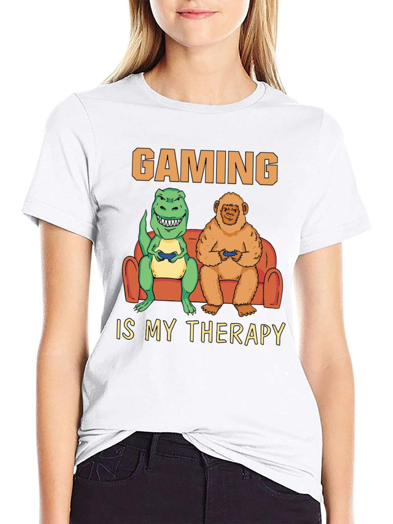 Gaming is My Therapy T-Shirt