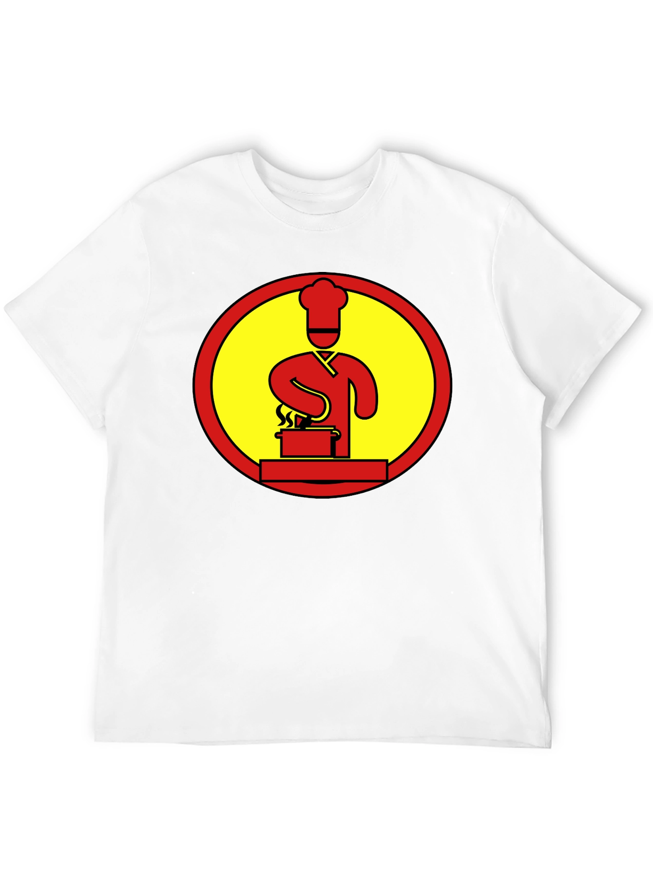 Chef Cooking Logo Graphic T-Shirt