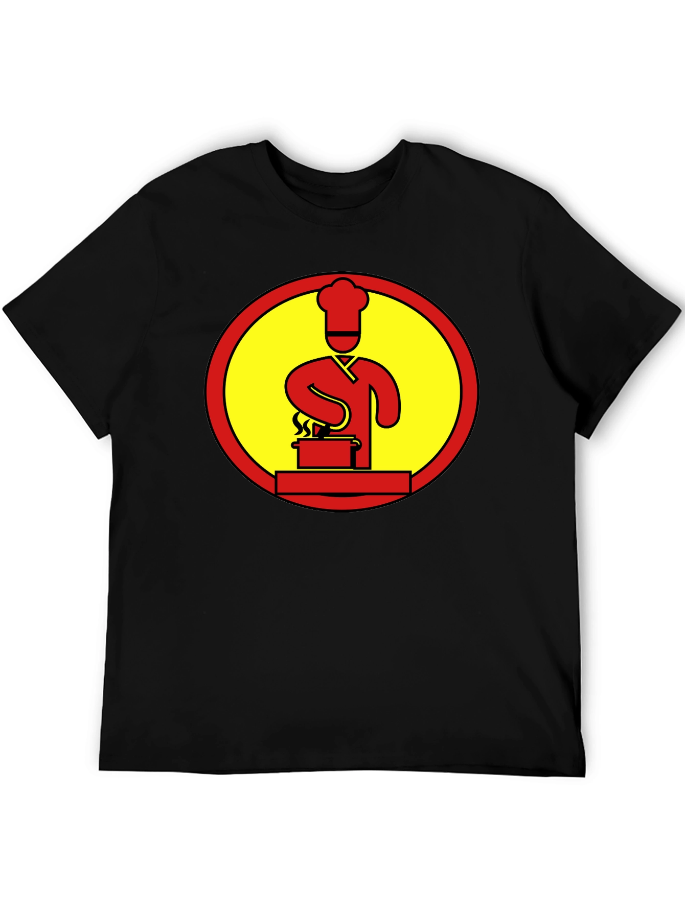 Chef Cooking Logo Graphic T-Shirt