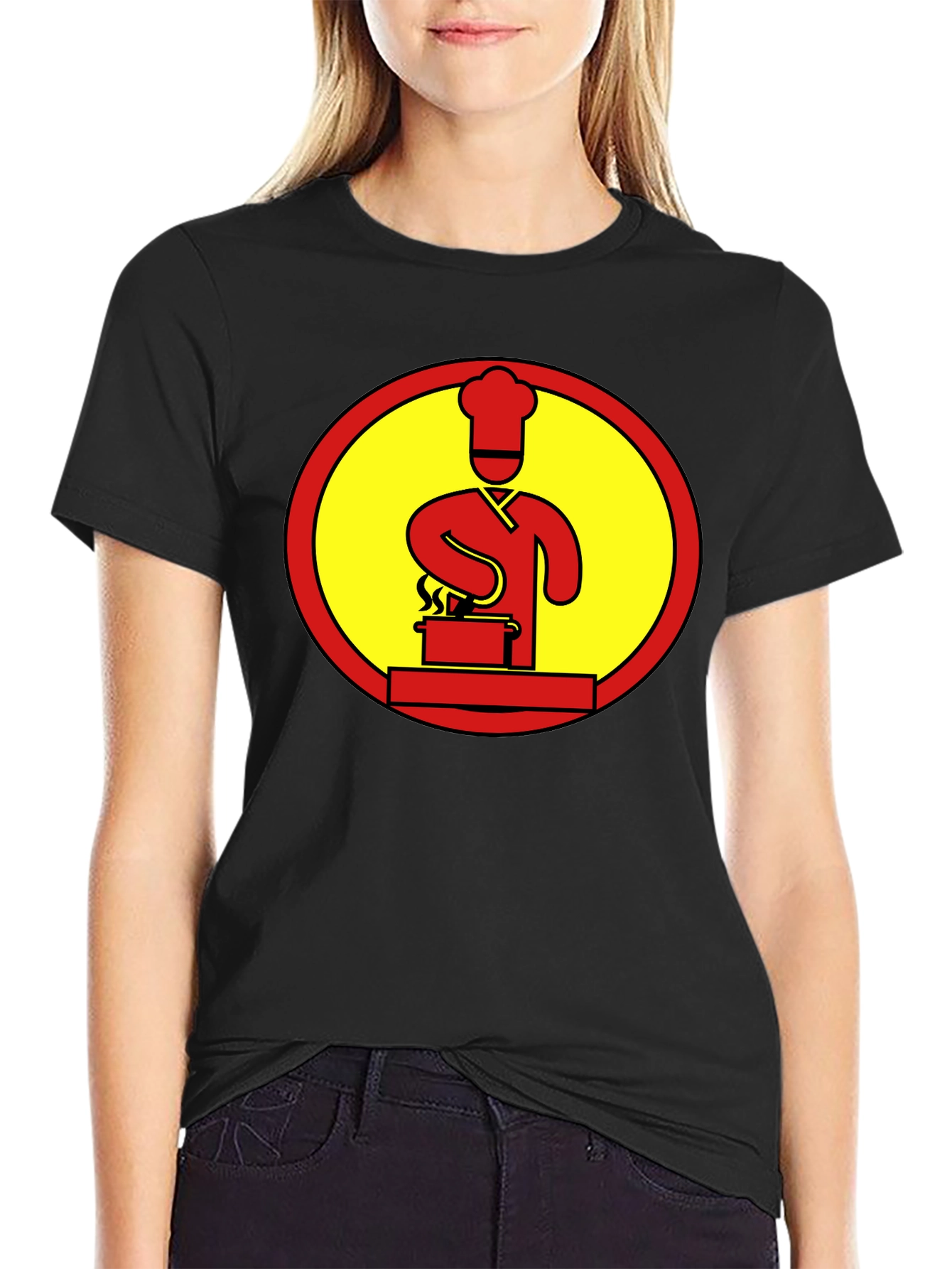 Chef Cooking Logo Graphic T-Shirt