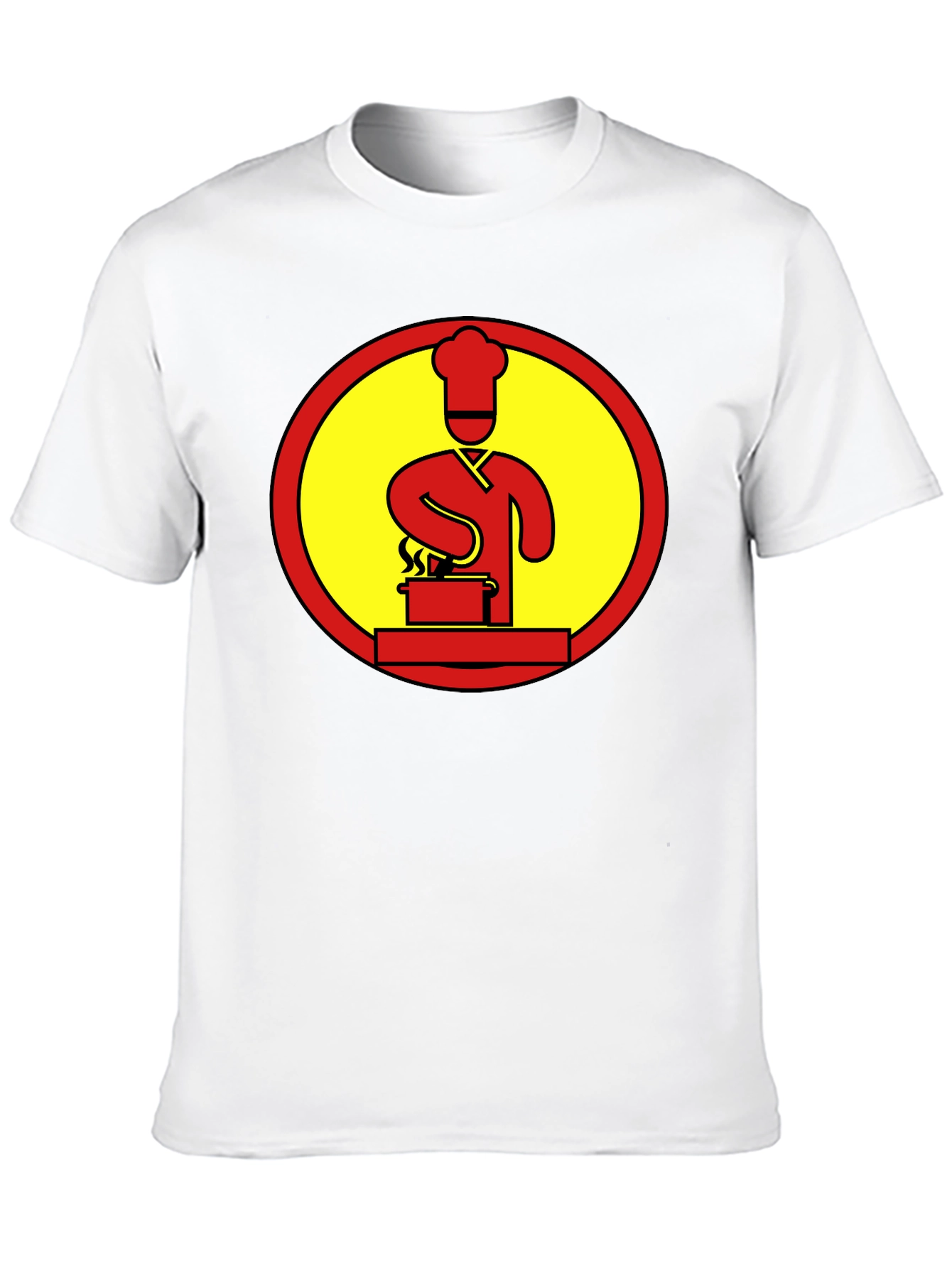 Chef Cooking Logo Graphic T-Shirt
