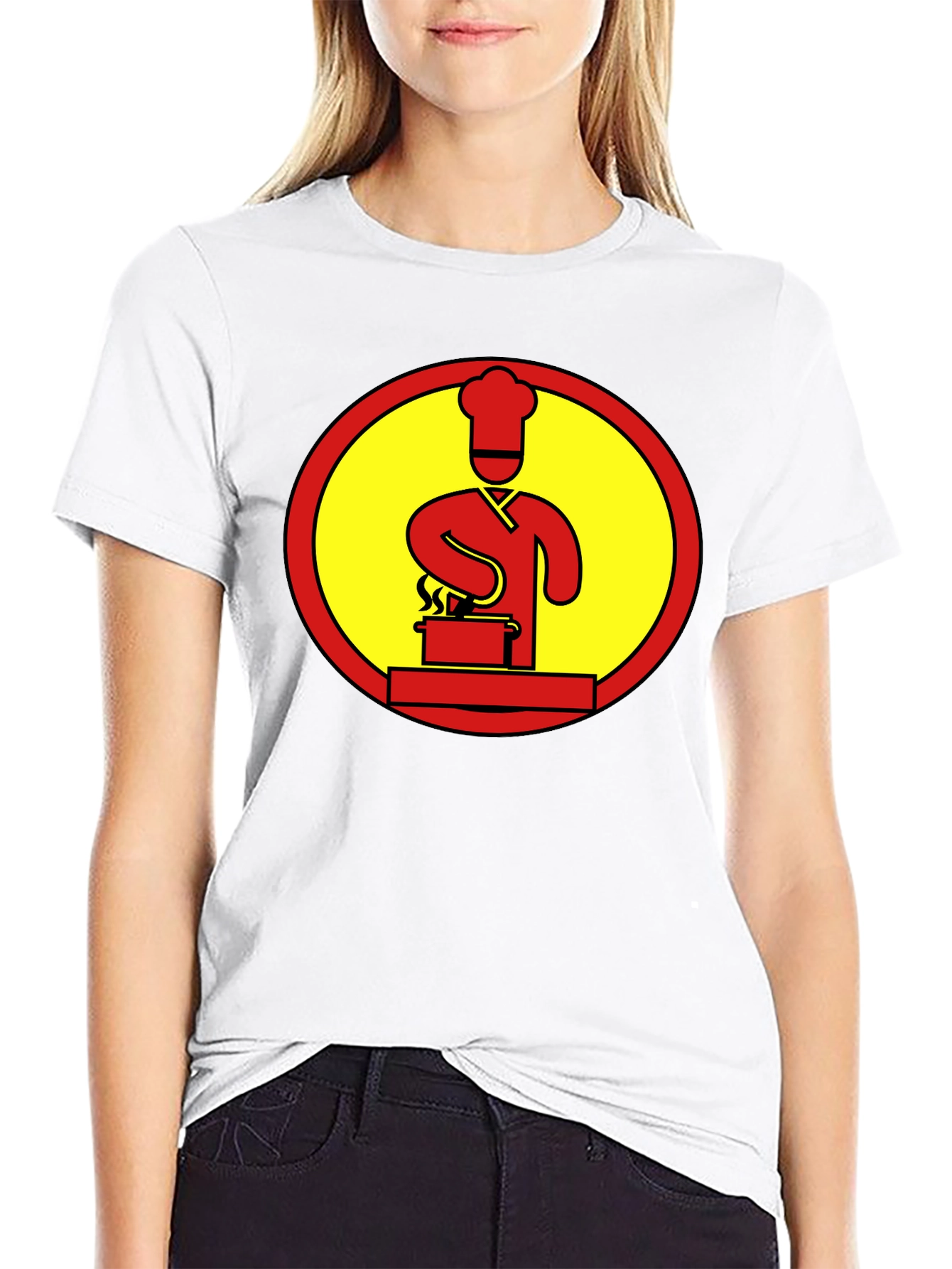 Chef Cooking Logo Graphic T-Shirt