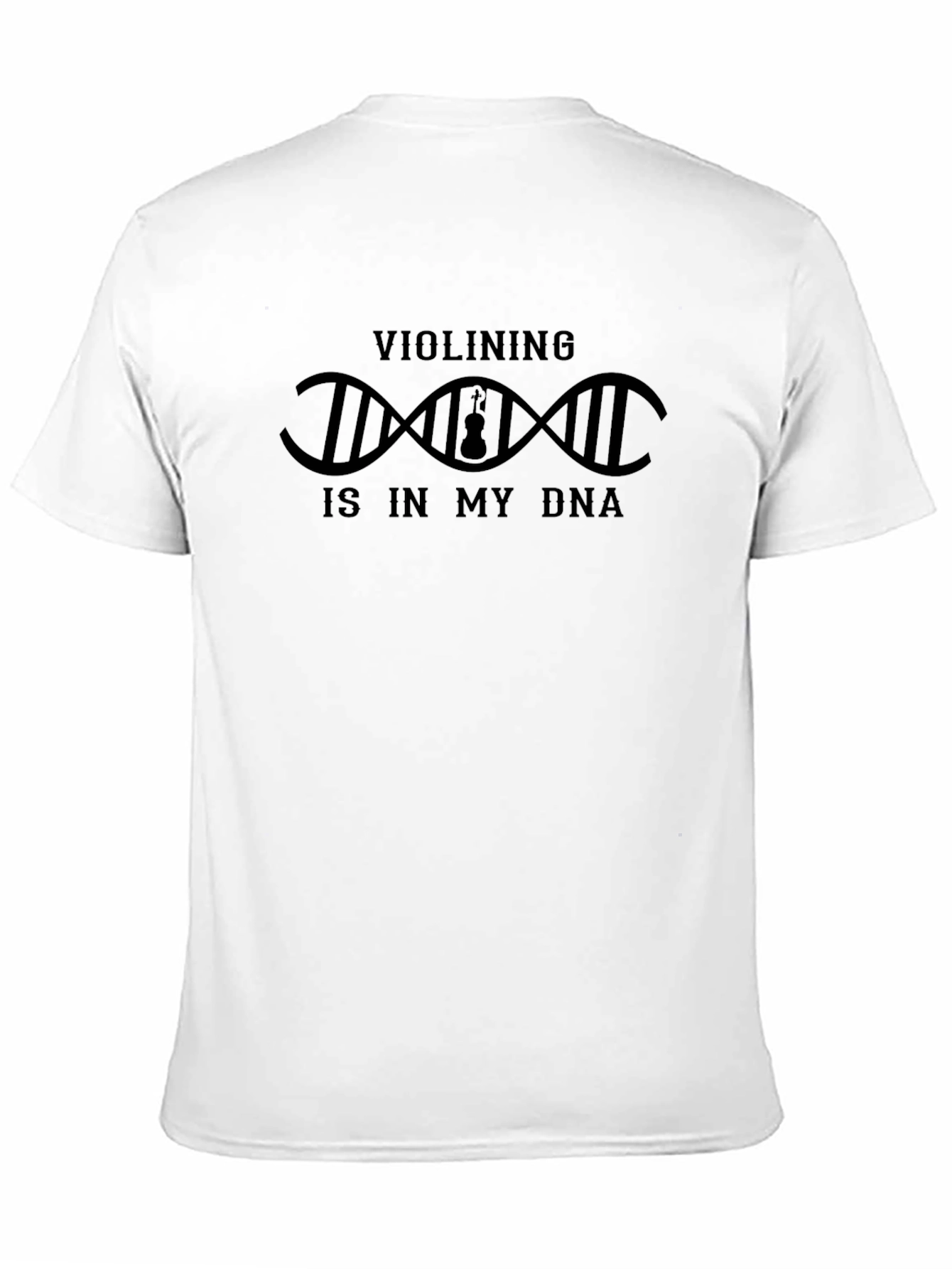 Violining DNA T-Shirt - Musician Gift