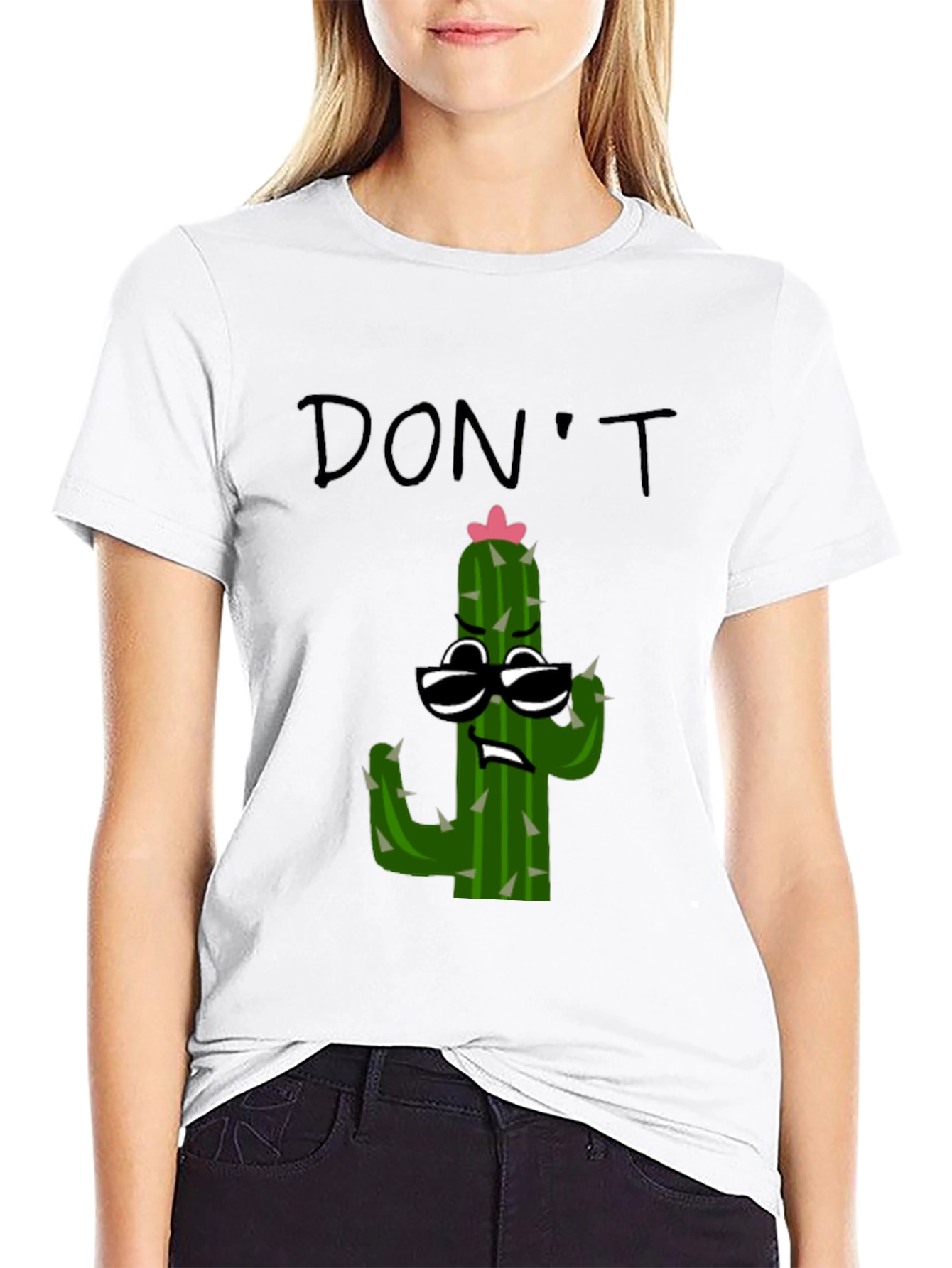 Dont Prick Me Cactus T-Shirt - Funny Graphic Tee