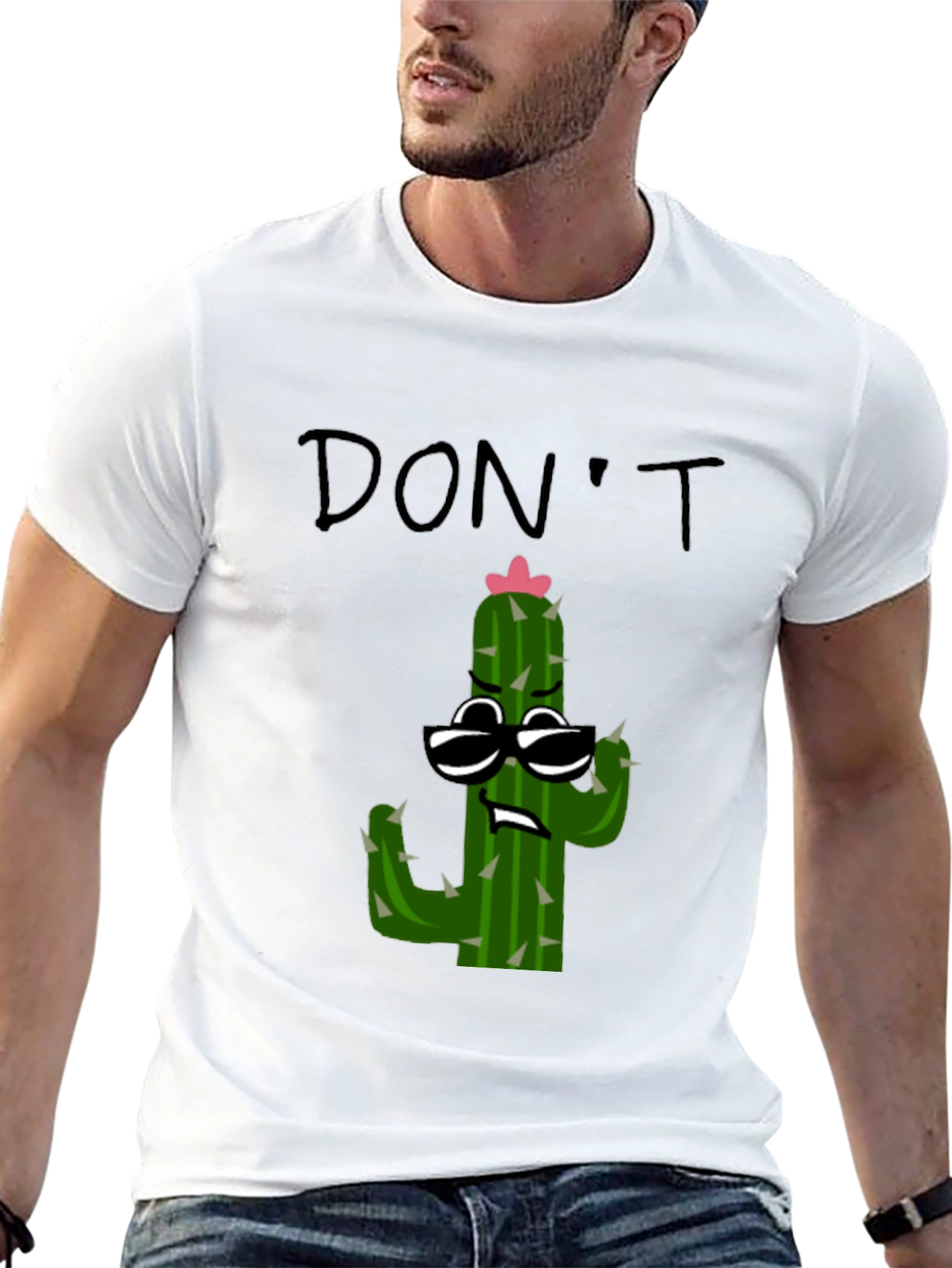 Dont Prick Me Cactus T-Shirt - Funny Graphic Tee