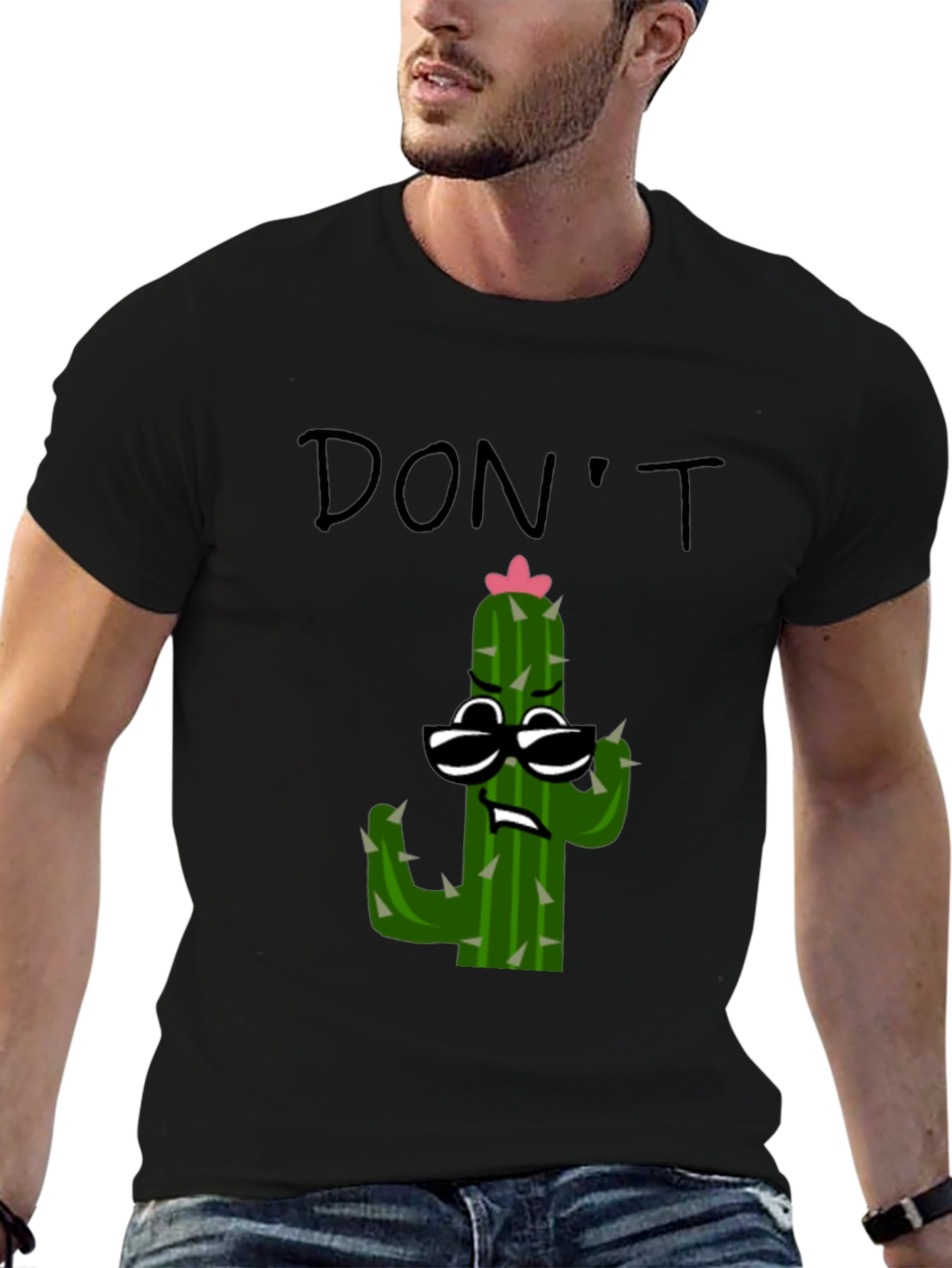 Dont Prick Me Cactus T-Shirt - Funny Graphic Tee