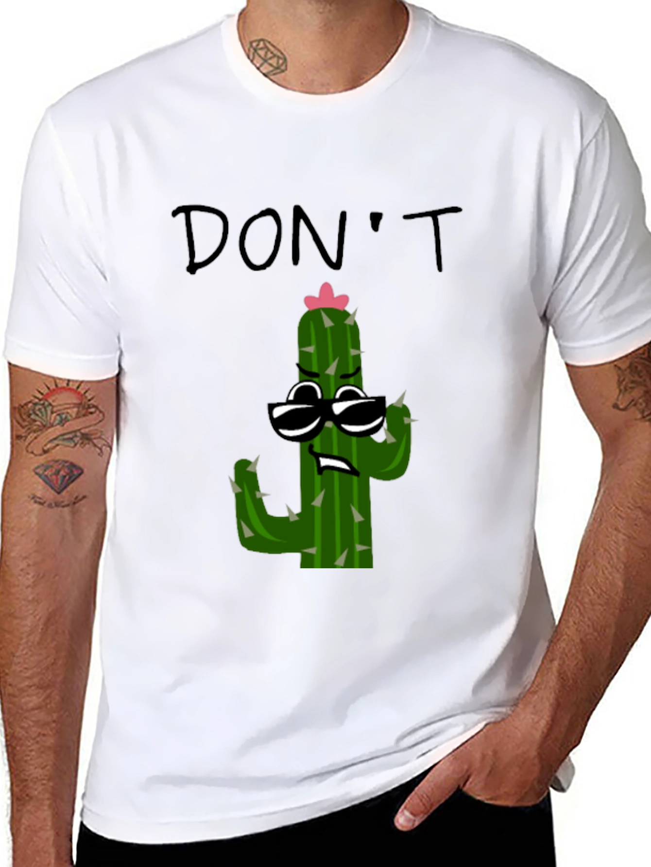 Dont Prick Me Cactus T-Shirt - Funny Graphic Tee