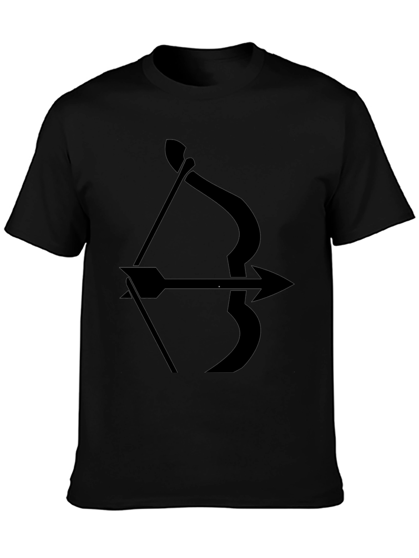 Archer Arrow Black Graphic Tee