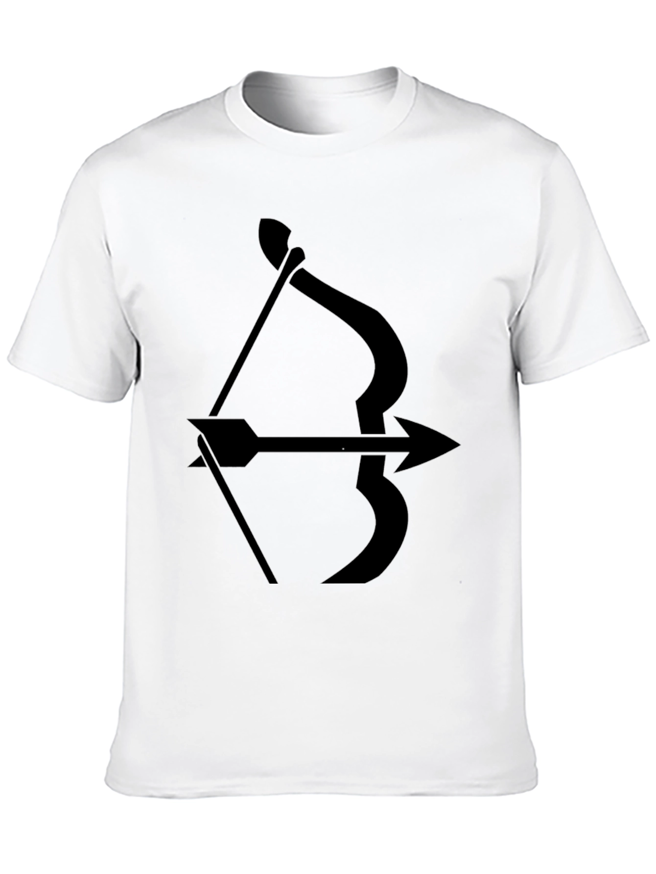 Archer Arrow Black Graphic Tee