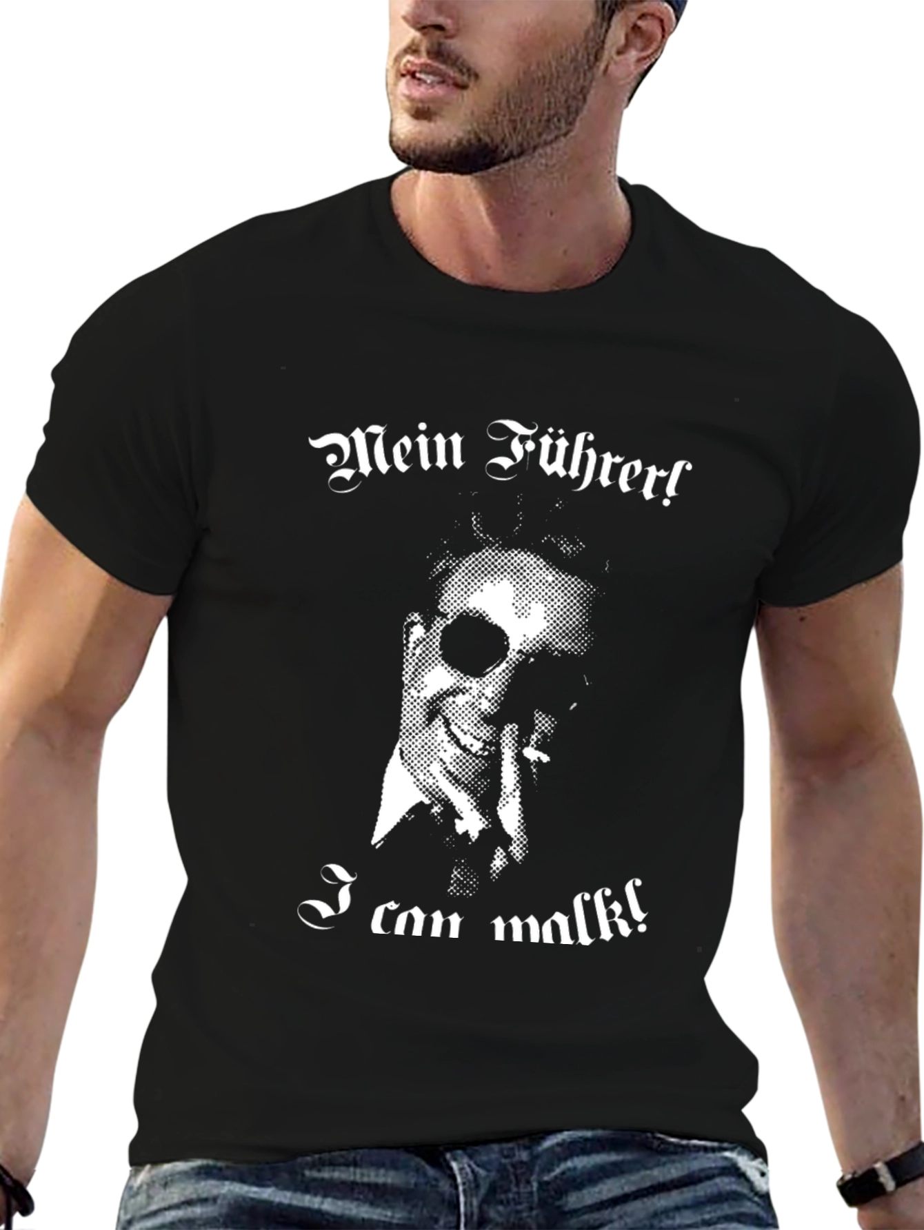 Mein Fuhrer Graphic Tee - Provocative Design