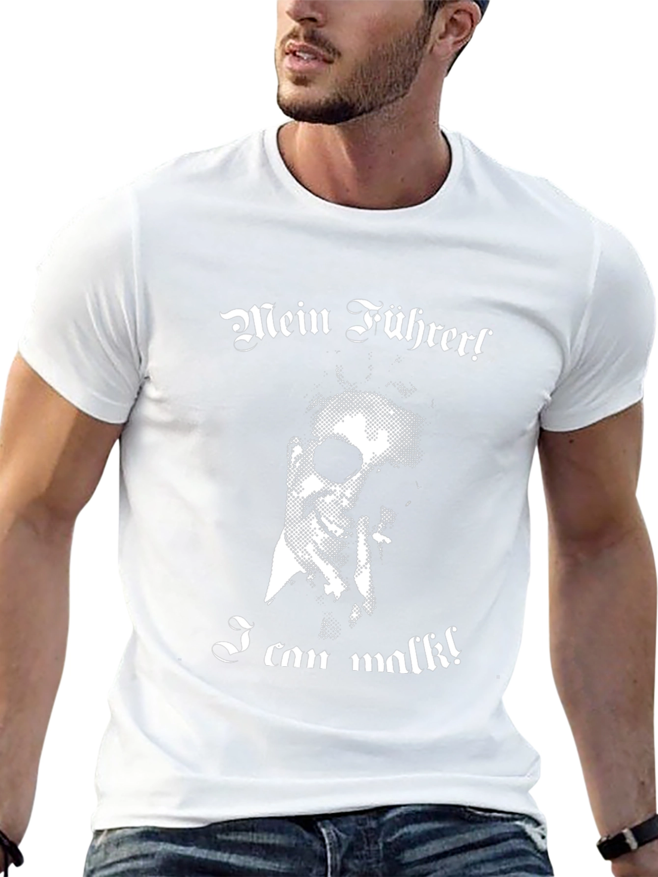 Mein Fuhrer Graphic Tee - Provocative Design