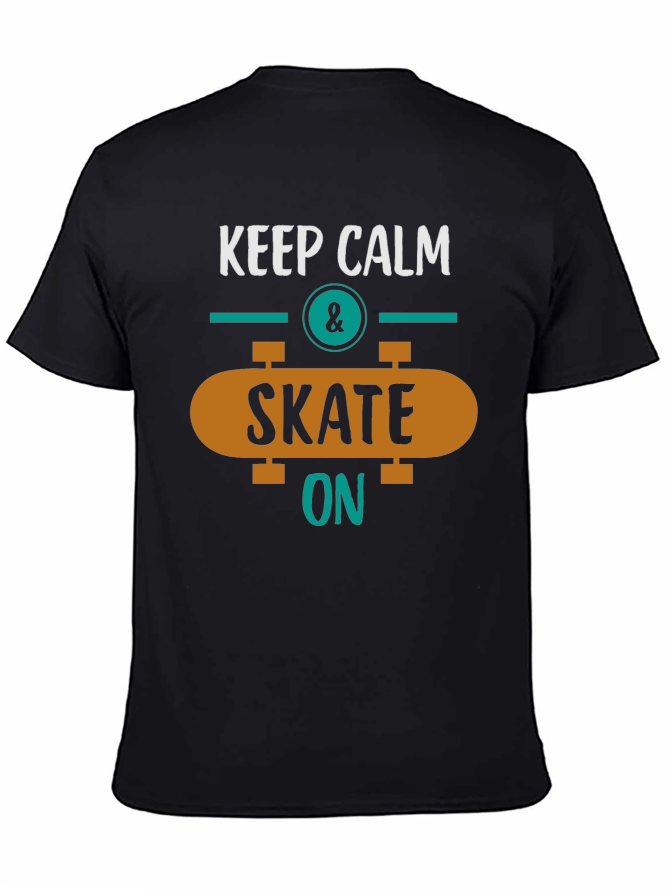Keep Calm & Skate On Graphic Tee