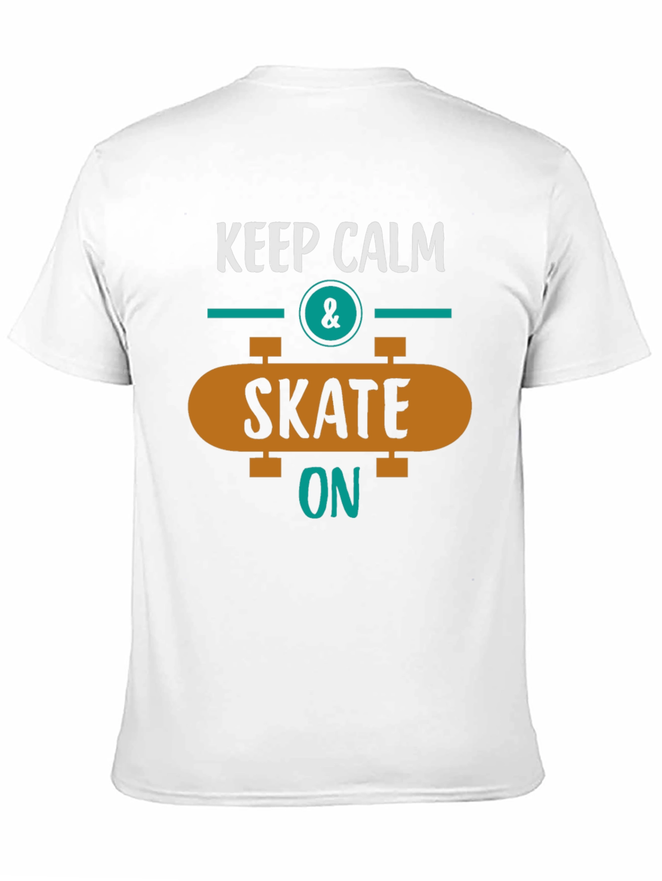 Keep Calm & Skate On Graphic Tee