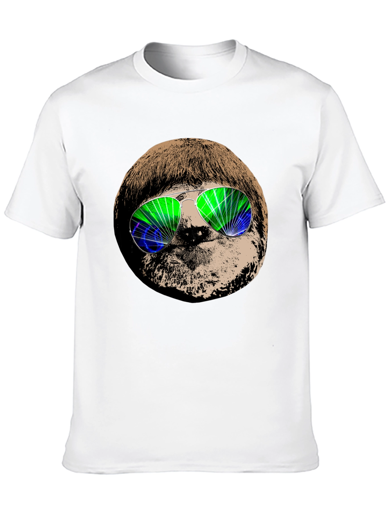Cool Sloth Graphic Tee - Unisex Black T-Shirt