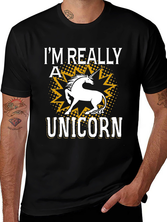 Im Really a Unicorn Graphic Tee
