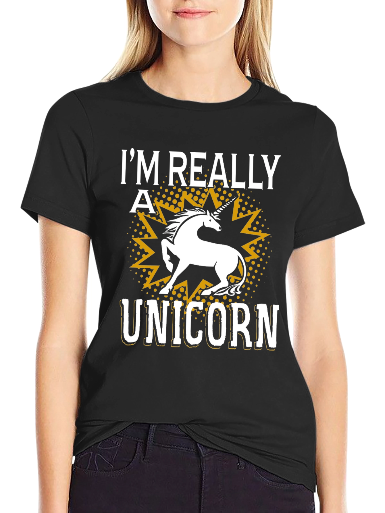 Im Really a Unicorn Graphic Tee