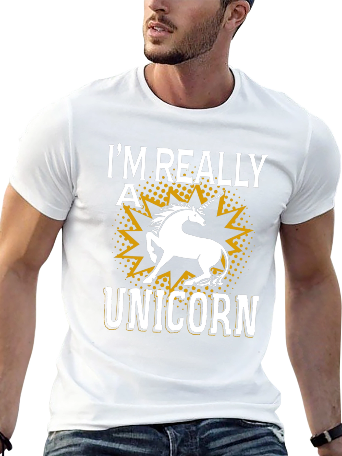 Im Really a Unicorn Graphic Tee