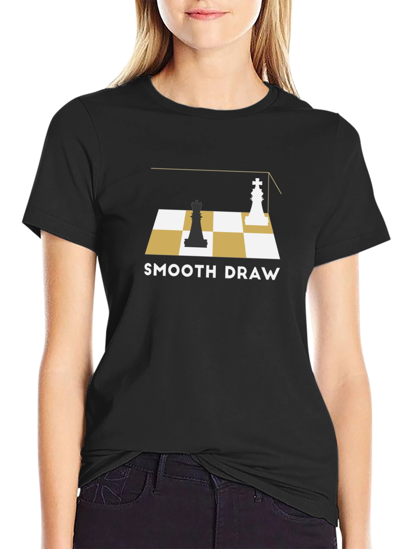 Smooth Draw Chess T-Shirt