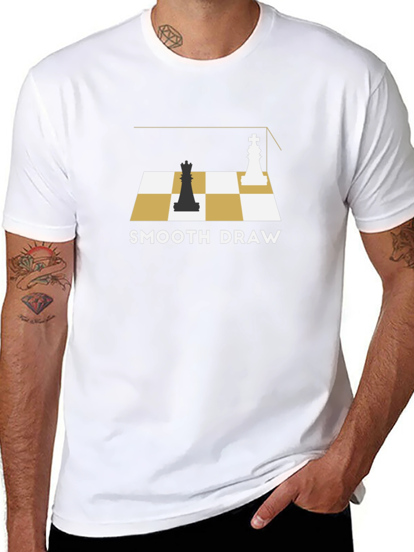 Smooth Draw Chess T-Shirt