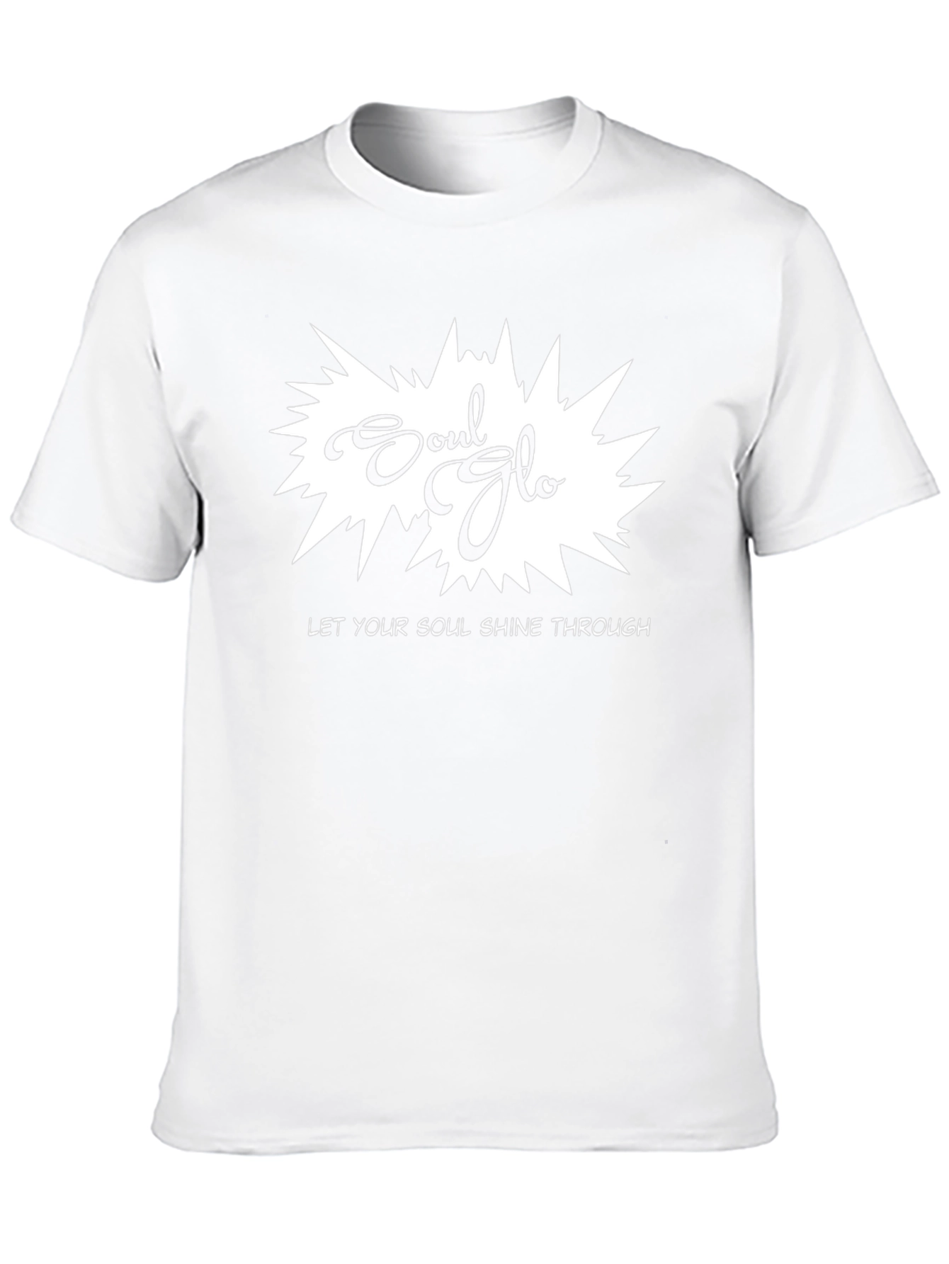 Soul Glo Black T-Shirt - Let Your Soul Shine