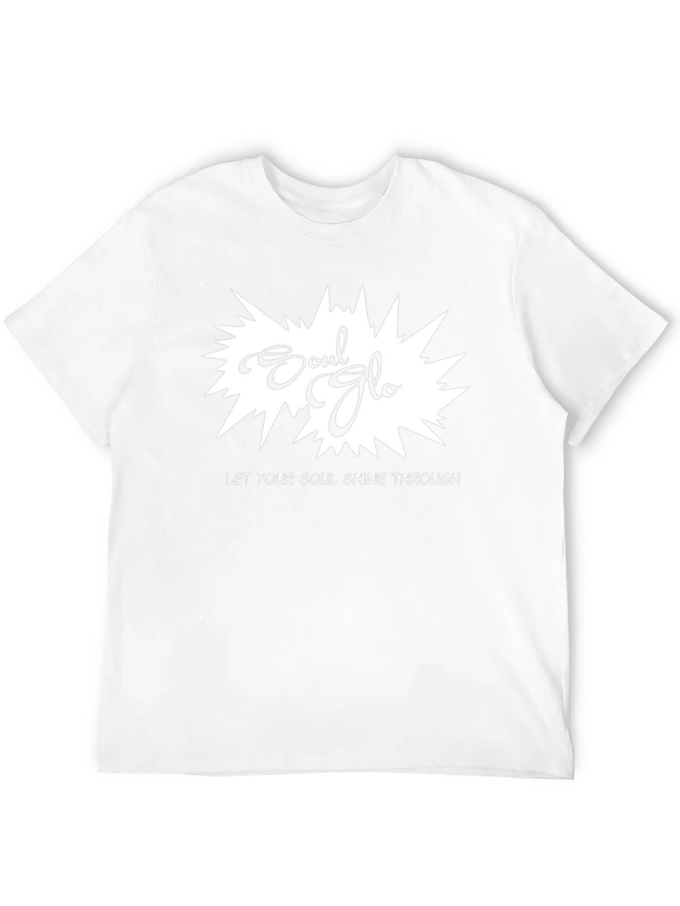 Soul Glo Black T-Shirt - Let Your Soul Shine
